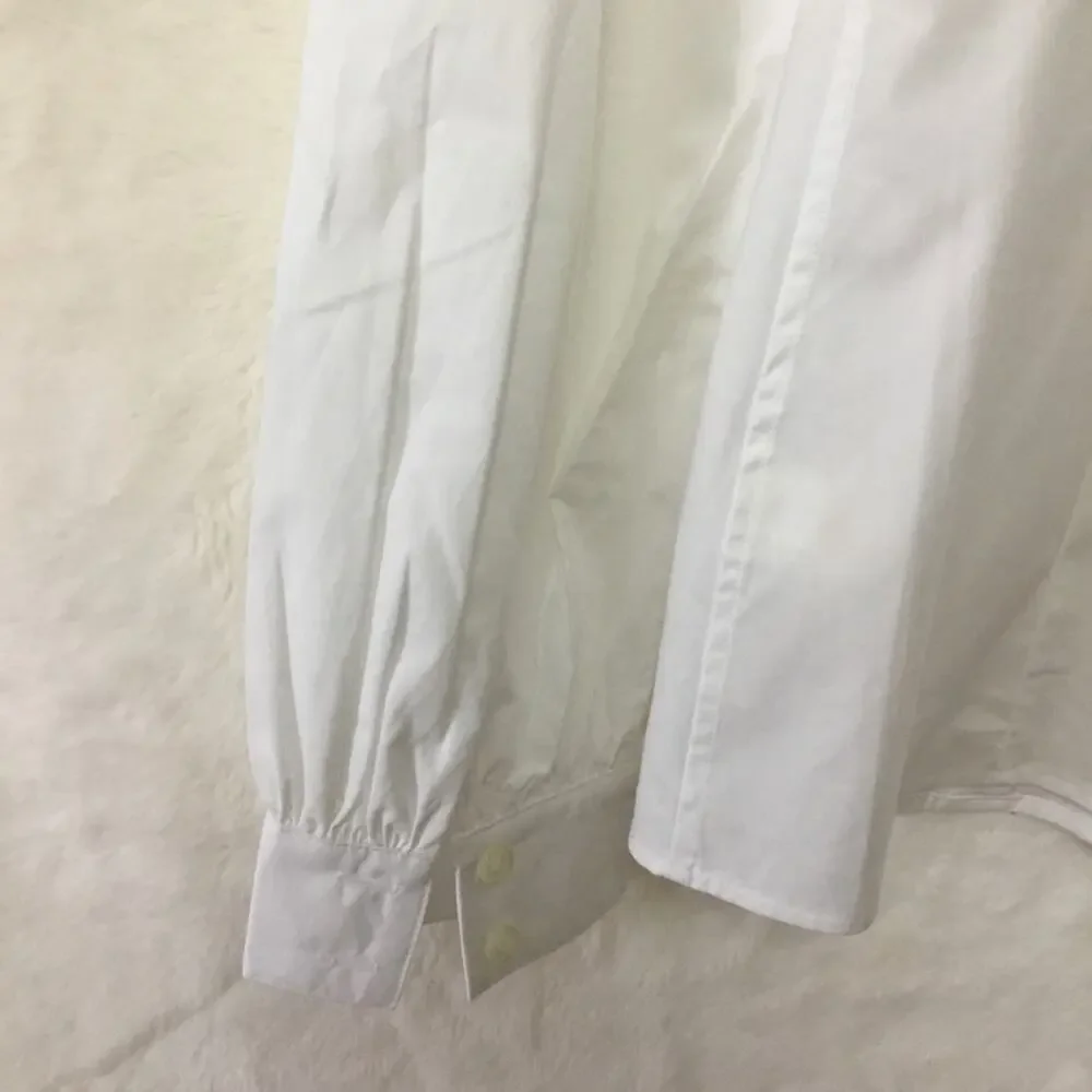 Kate Spade White Button-Up Long Sleeve Shirt